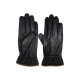 Adult Leather Gloves with contrast bias