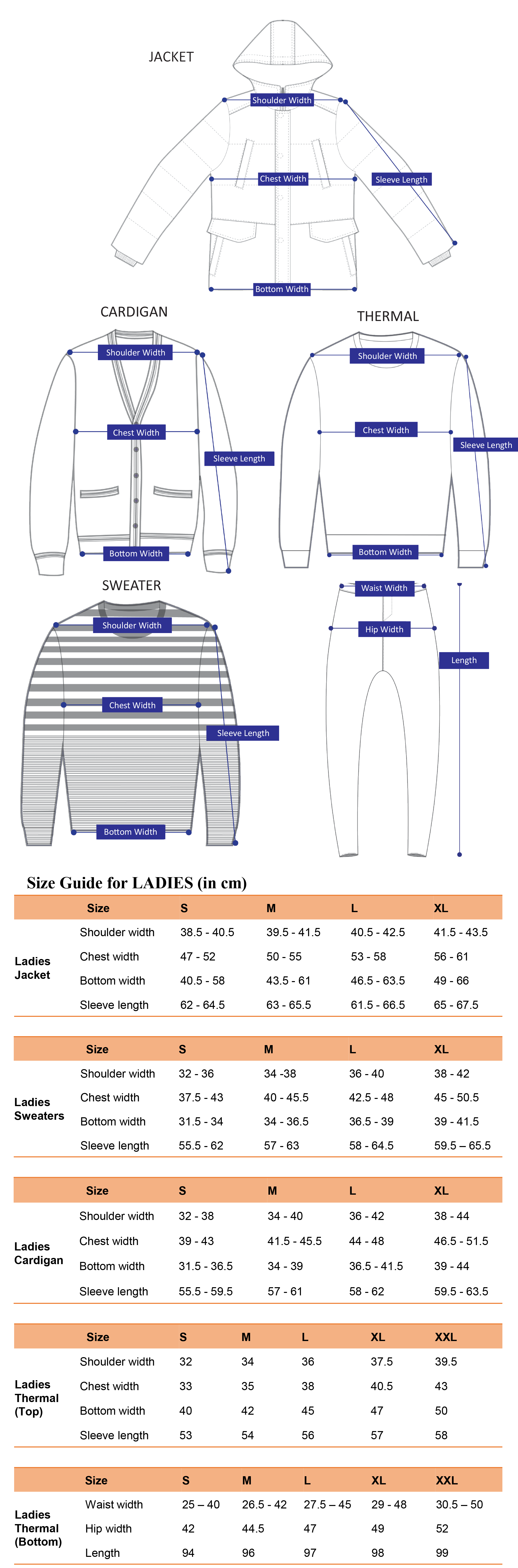 Medium size coat number store